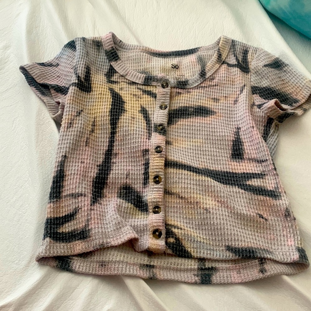Tie die soft comfy shirt